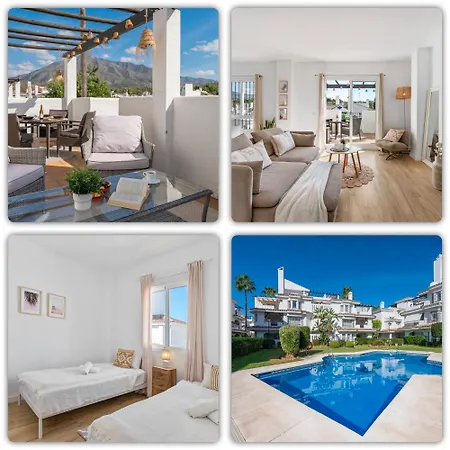 146-charming 2-bedroom Penthouse, Marbella-close To Puerto Banus Appartamento *